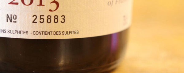 Sulfites dans le vin