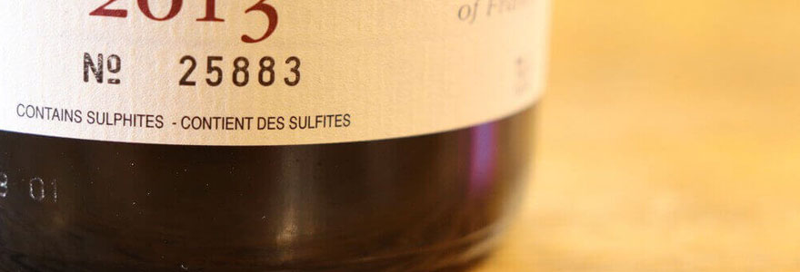 Sulfites dans le vin